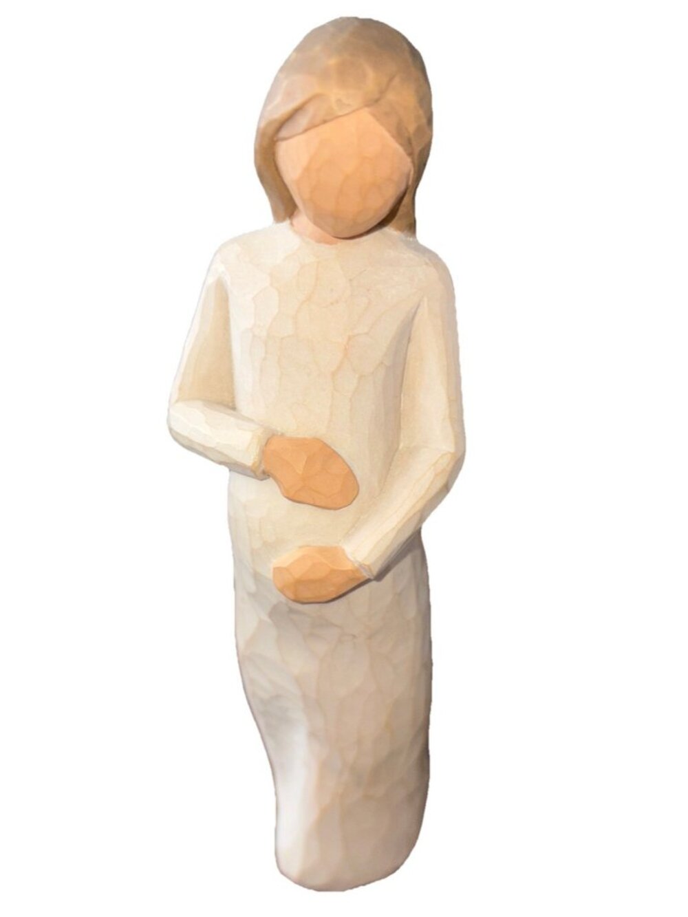 Willow Tree Cherish Figurine Susan Lordi 2002 Pregnant Woman Expecting Mother